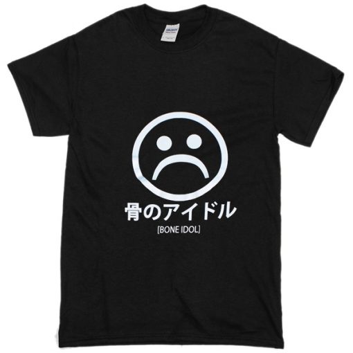 Sad Emoji Pocket Logo T-SHIRT