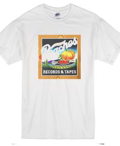 peaches record tshirt