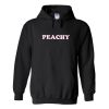 peachy hoodie