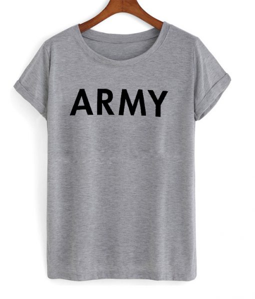 Army grey T-shirt