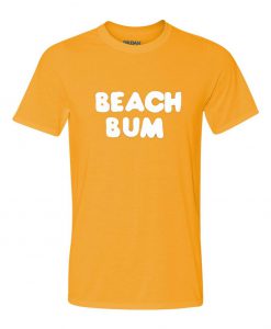 Beach Bum Orange T-Shirt