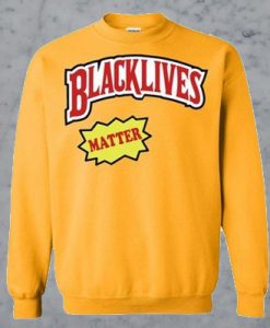 Black lives matter yellow Sweatshirt