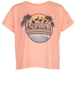 Coral California T-Shirt