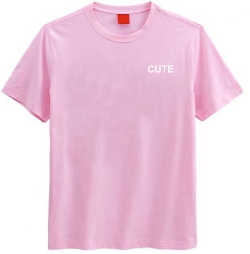 Cute pink T-shirt