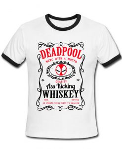 Deadpool whiskey T-shirt