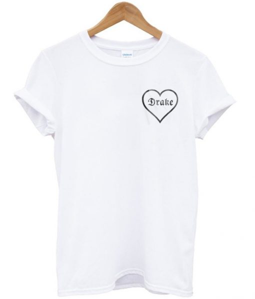 Drake-love-heart-T-shirt