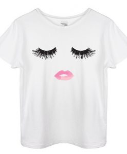 Eye lip face T-shirt