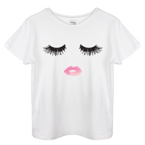 Eye lip face T-shirt