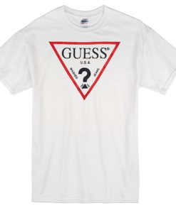 GUESS red line T-shirt