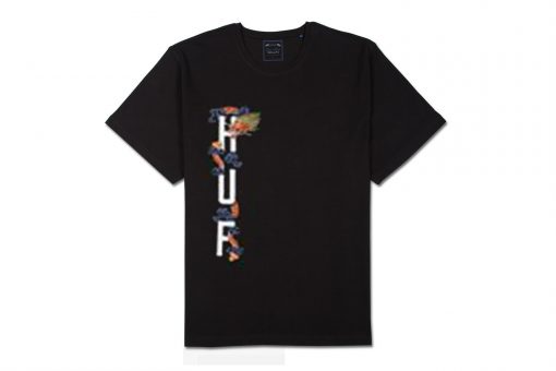 Huf X Dragon Black T-Shirt