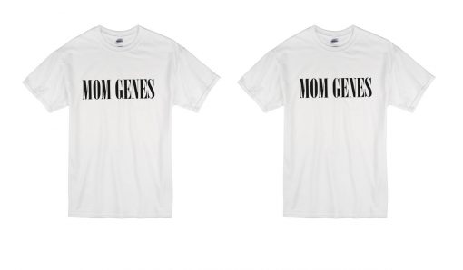 Mom Genes Couple T-shirt