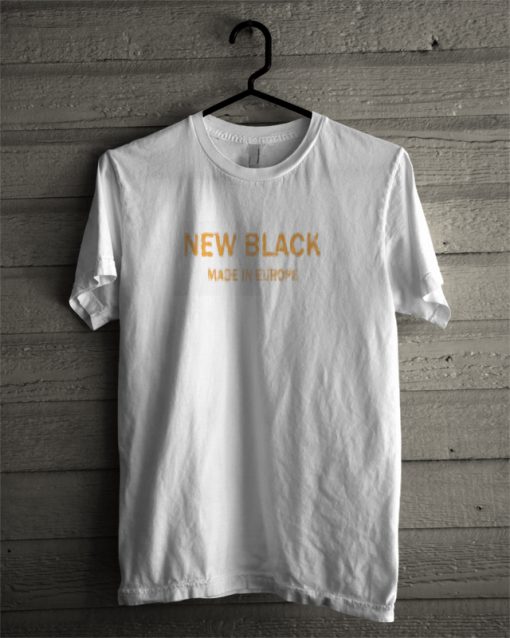 Newblack made in euorpe T-shirt