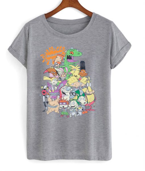 Nickelodeon Old School Group T-Shirt