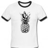 Pineapple ringer T-shirt