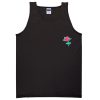 Rose embroidered tanktop
