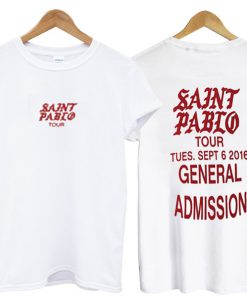 Saint pablo tour T-shirt