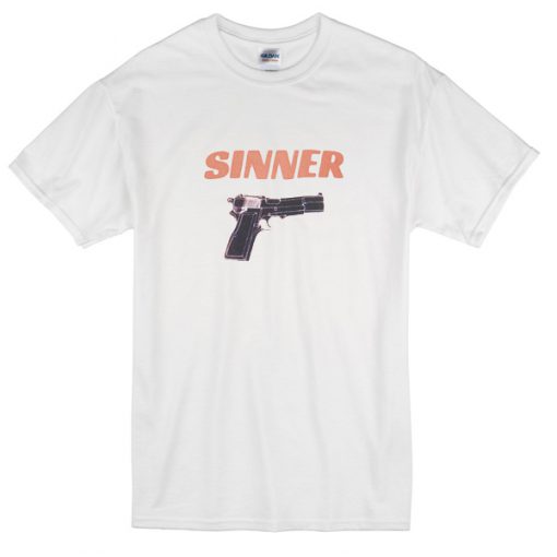 Sinner Gun T-shirt