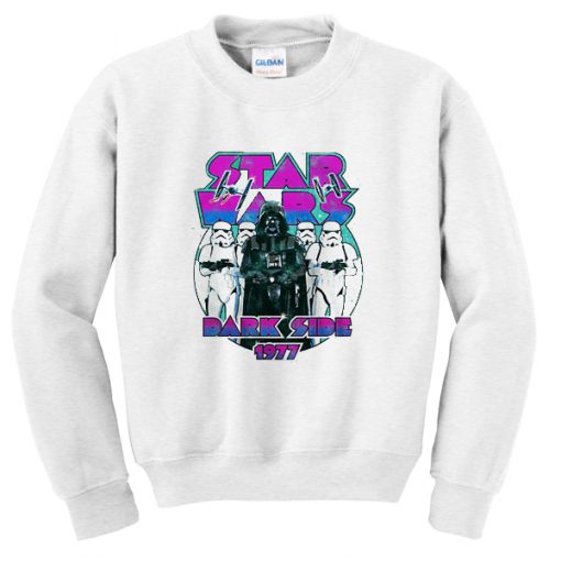 Star Wars Dark Side 1977 T Sweatshirt