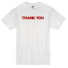 Thank you Unisex T-shirt