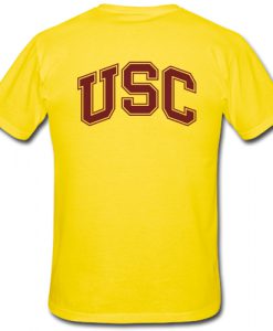 USC back yellow T-shirt