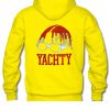 Yachty back yellow hoodie
