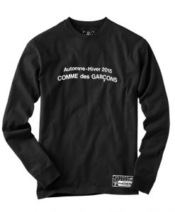 automne hiver 2015 comme des garcons long sleeve T-shirt