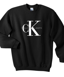 ck calvin klein black sweatshirt