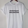 investigate wellington T-shirt