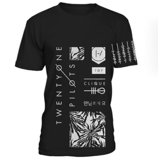 twenty one pilots sleeve T- shirt