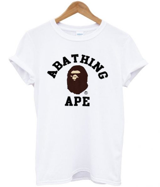 A bathing ape White T-shirt