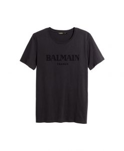 Balmain France Black T-shirt