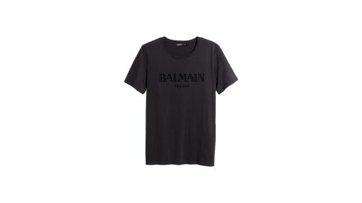 Balmain France Black T-shirt