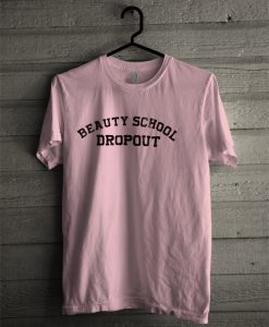 Beauty school droupou pink T-shirt