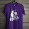 Bicorn purple T-shirt