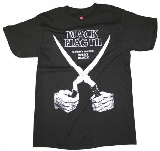 Black flag IIII T-shirt