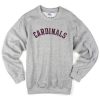Cardinals grey sweatshirt