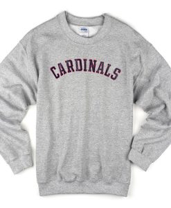 Cardinals grey sweatshirt