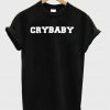Cry baby black T-shirt