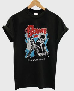 David bowie 1972 world tour T-shirt