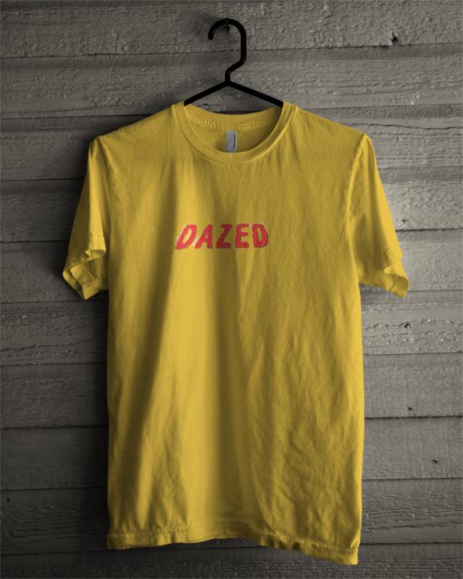 Dazed yellow T-shirt