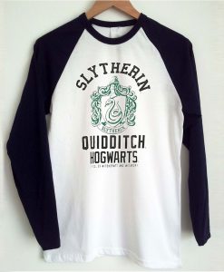 Harry Potter Slytherin Quidditch Raglan T-Shirt