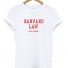 Harvard law T-shirt