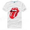 Lips & Tongue Pattern Cotton T-shirt