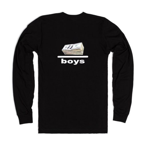 Money over boys long sleeve Unisex T-shirt