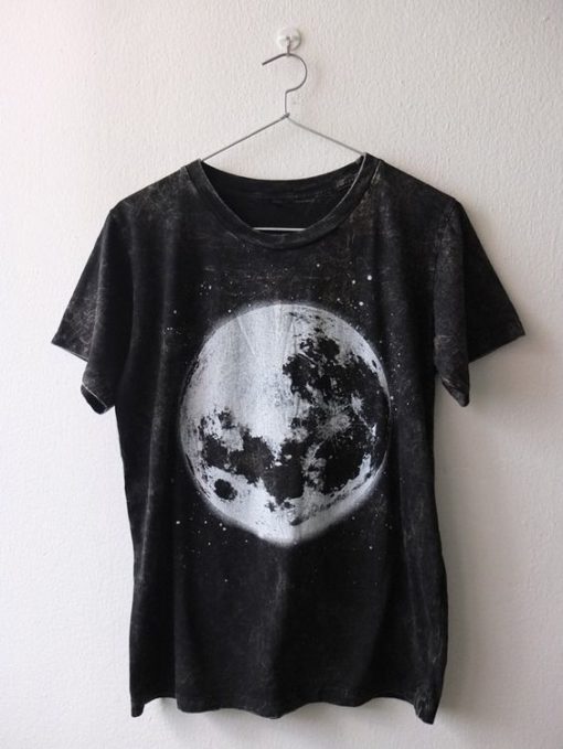 Moon black T-shirt