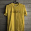 Moonlight yellow T-shirt