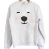 Polarbear face Sweatshirt