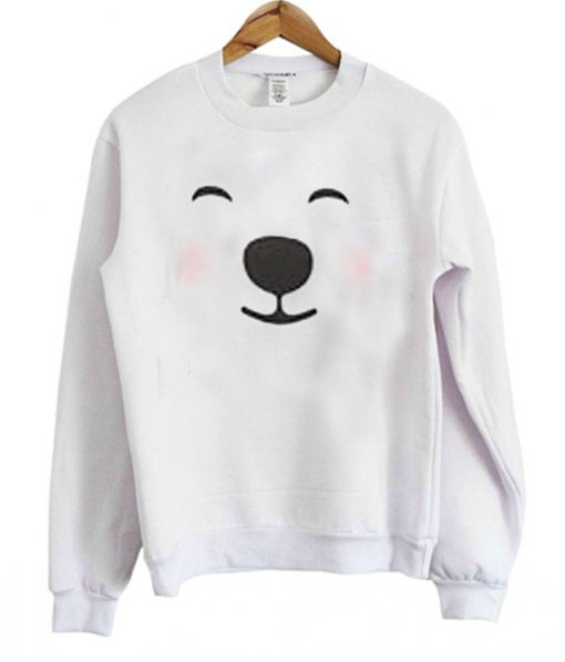 Polarbear face Sweatshirt