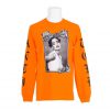 Rihana anti tour orange hoodie