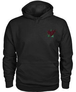 Roses black hoodie